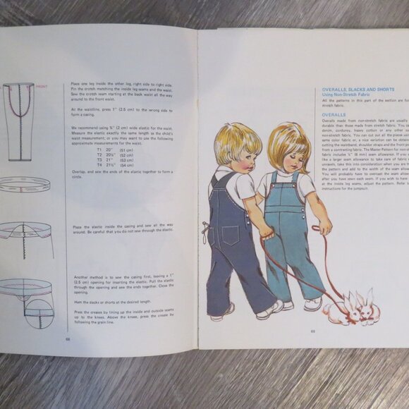 Sew for Toddlers Kersten Martensson Pattern Included Uncut Vintage (K742) - Picture 9 of 10